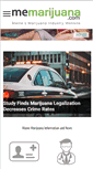 Mobile Screenshot of memarijuana.com