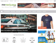 Tablet Screenshot of memarijuana.com